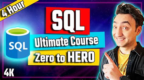 SQL Tutorial For Beginners Ultimate Full Course From Zero To HERO