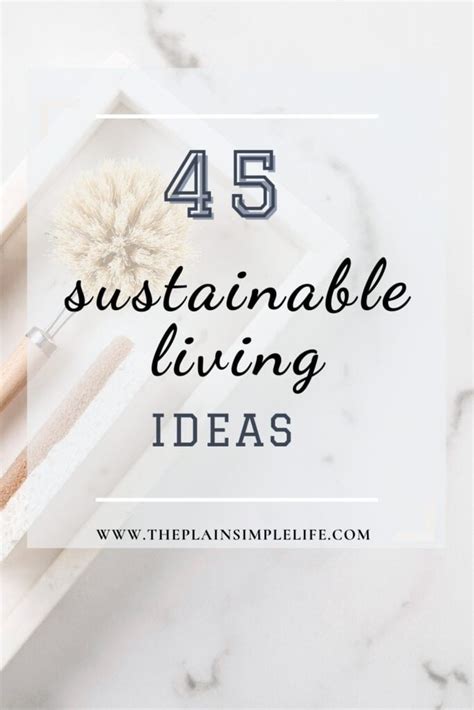 45 Sustainable Living Ideas To Help Both You