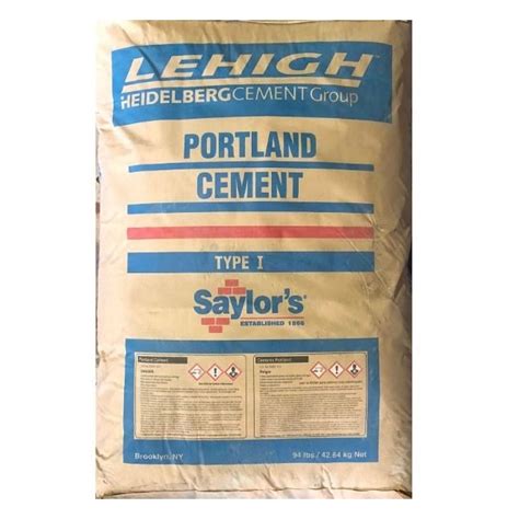 LehighPortland Type I Cement – Valley Mason Supply