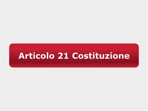 Articolo 21 Costituzione Mind Map