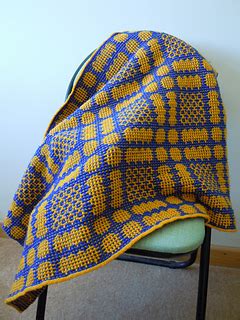 Ravelry Welsh Tapestry Blanket Caernarfon Pattern By Paul Jones