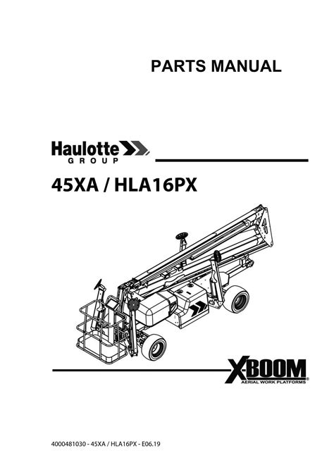 Haulotte Wheeled Scissor Lift Compact E N E E