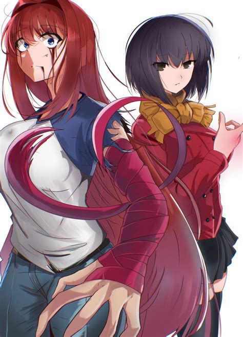 Kuonji Alice Aozaki Aoko Fate Vn Mahou Tsukai No Yoru