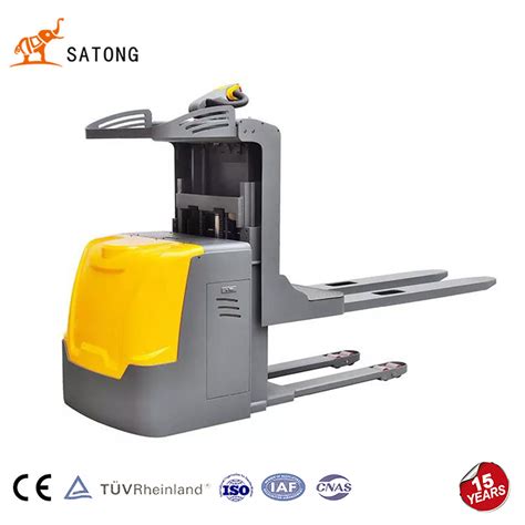 Satong Pallet Truck Kg Ton Capacity Electric Low Level Central