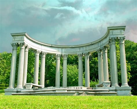 Ancient Greek columns stock image. Image of column, archeology - 21602543