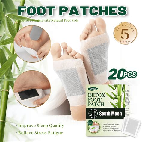 20Pcs Box KINOKI Foot Patch Cleansing Detox Foot Pads Original Japan