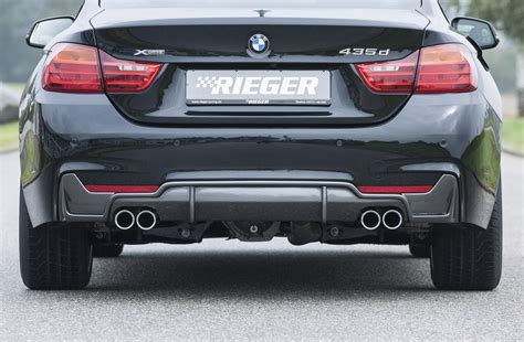 Rieger Heckeinsatz Carbon Look F R Bmw Er F C Gran Coup T R