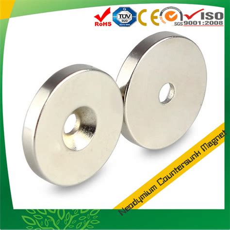 Disc Countersunk Magnets Supplier Neodymium Magnet