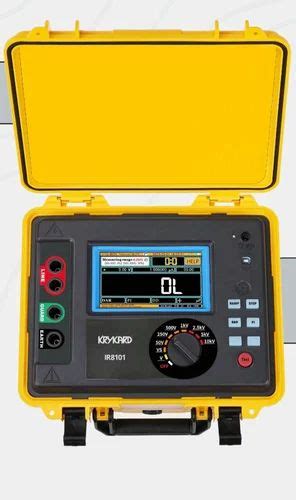 kvkvkv insulation resistance tester  rs  high voltage