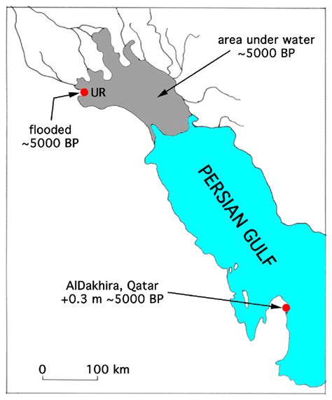 The Persian Gulf At 5000 Calendar Years Bp 1 The Ancient City Of Ur