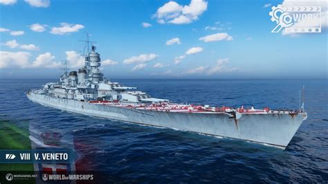 Supertest Italian Tier Viii Battleship Vittorio Veneto