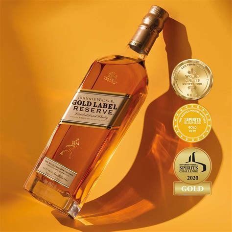 Whisky Johnnie Walker Gold Label Reserve 750 Ml Disco