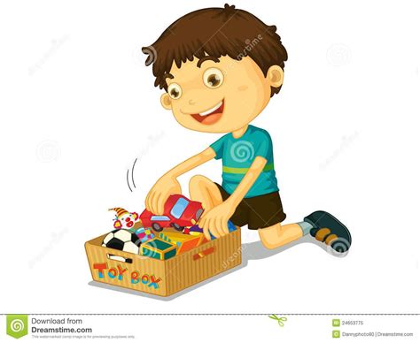 Pick Up Toys Clipart