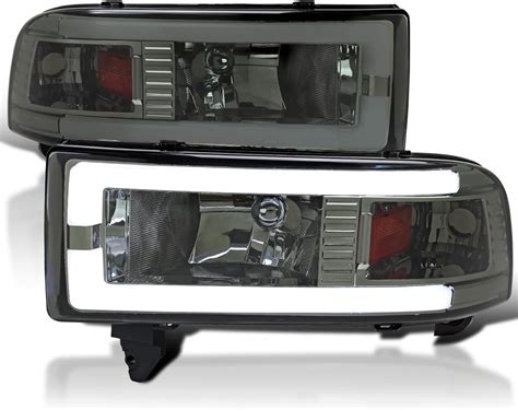 Amazon Spec D Tuning Chrome Housing Clear Lens Led Tube Headlights