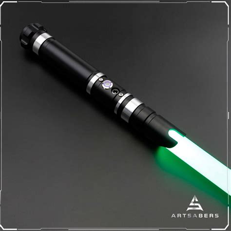 Black Smasher V2 Lightsaber Base Lit Lightsaber For Heavy Duelling