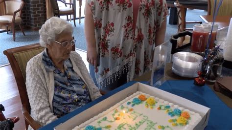 Georgia Maine Celebrates Her 101st Birthday Wcyb Photo