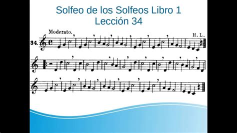 1 34 Aprende a leer música paso a paso Solfeo de los Solfeos Libro 1