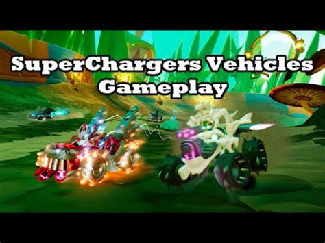 Skylanders: SuperChargers - Vehicles Gameplay - YouTube