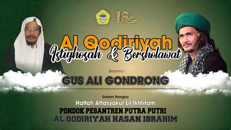 Live Streaming Ponpes Al Qodiriyah Bersholawat Bersama Gus Ali