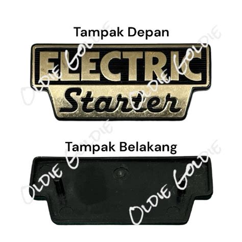 Jual Emblem Logo Simbol Sayap Dek Tebeng Legshield Electric Stater