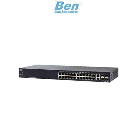 Thiết bị chuyển mạch Managed Switch Cisco 28 Port Gigabit SG350 28 K9