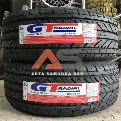 Jual Ban Gt Radial Gajah Tunggal Champiro Gtx Pro 205 55 R 16 R16