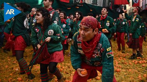 Luego de tres años regresa la tradicional Batalla de Naranjas a Ivrea