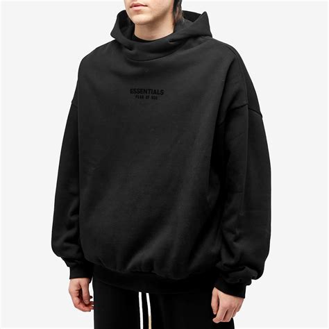 Fear Of God Essentials Essential Hoodie Jet Black End Kr