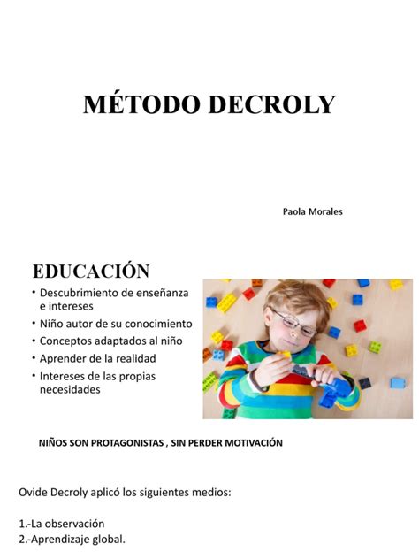 Método Decroly Pdf