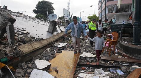 El Terremoto De Ecuador Del 2016 En Fotos