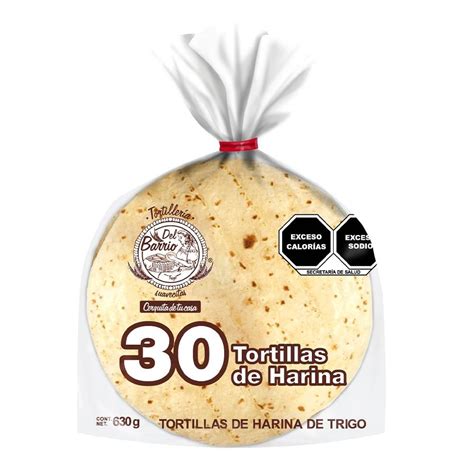 Tortillas Del Barrio De Harina 630 G Walmart