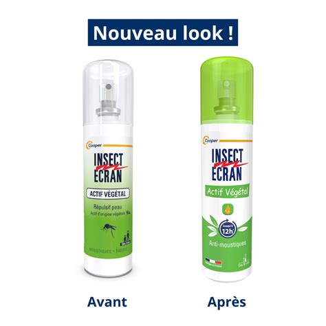 Actif végétal spray anti moustiques Insect Ecran