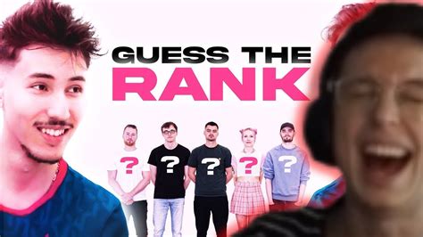 Caedrel With Chat React LEC Players Guess The Rank Of Random People