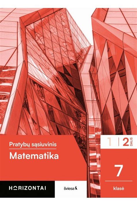 Matematika Pratyb S Siuvinis Klasei Dalis Serija Horizontai