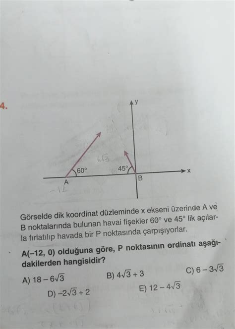 S N F Analitik Geometri Sorusu Eodev