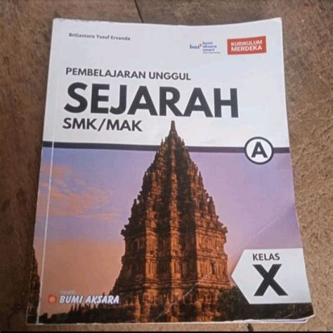 Jual Sejarah Kelas Smk Kurikulum Merdeka Shopee Indonesia