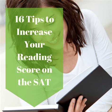 16 Tips To Increase Your Reading Score On The Sat Strive Academics