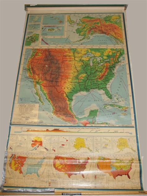 United States Pull Down Map Usa Wall Map