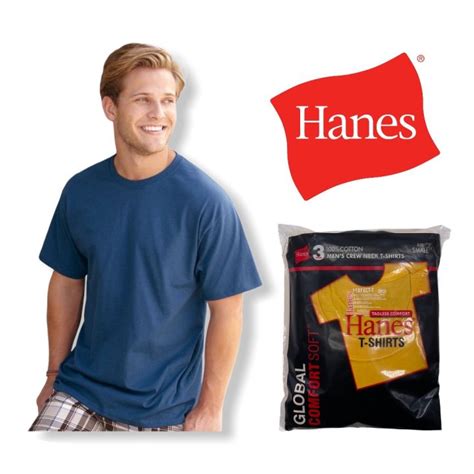 Hanes Original T Shirt Classics Round Neck Pcs N Pack Assorted