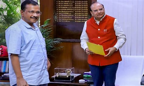 Govt Files Being Sent Without CM Signature Delhi LG Writes To CM