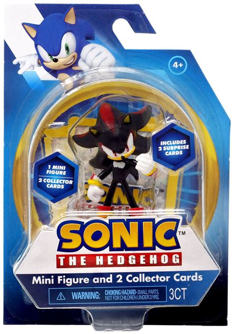 Sonic The Hedgehog Shadow Mini Figure Collector Cards Walmart