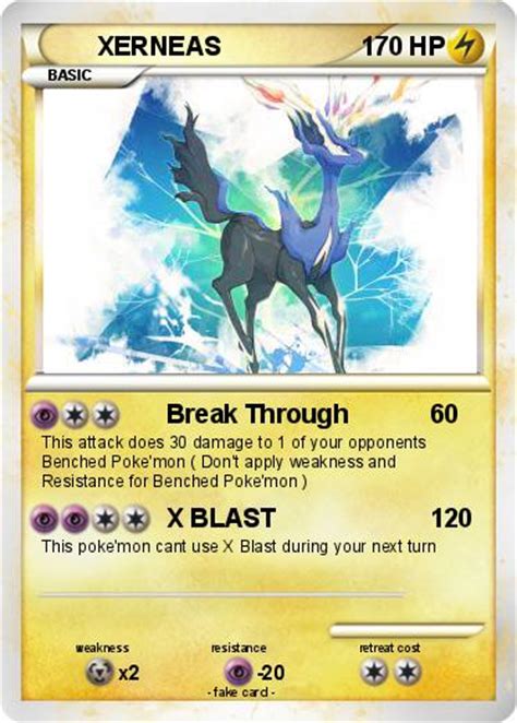 Pokémon XERNEAS 1435 1435 - Break Through - My Pokemon Card