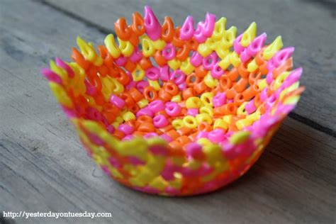 Diy Perler Bead Bowls Yesterday On Tuesday