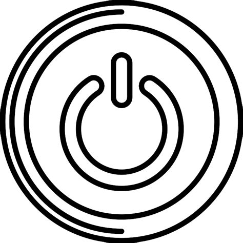 Round Power Button Vector Svg Icon Svg Repo