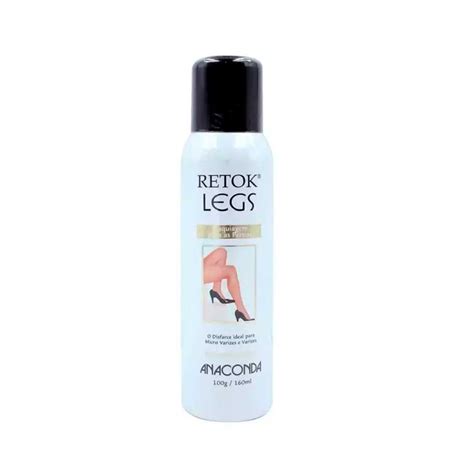 Spray Maquiagem Para Pernas Retok Legs 150ml Anaconda Anaconda Corpo