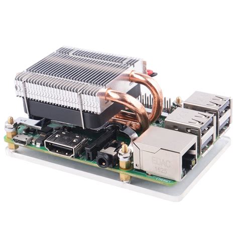 Type B Low Profile ICE Tower Raspberry Pi 4 Cooler Buy In Australia