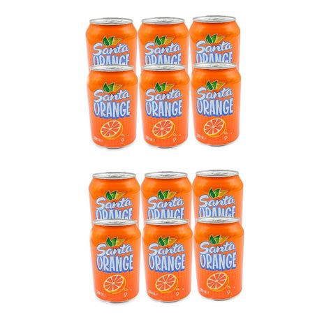 Refresco Gaseado De Naranja Santa 12 X 330 Ml Supermarket 23 Es Una