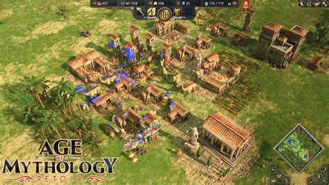 Age Of Mythology Retold 1v1 Multiplayer Gameplay Zeus No