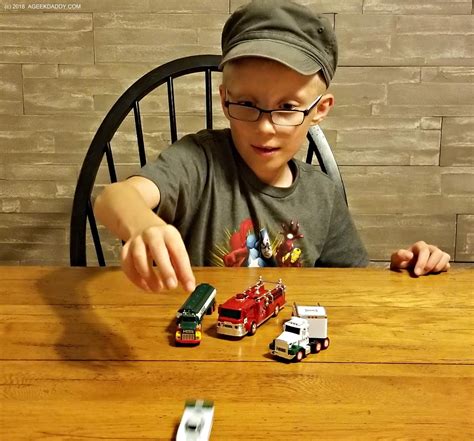 A Geek Daddy Hess Toy Truck Mini Collection