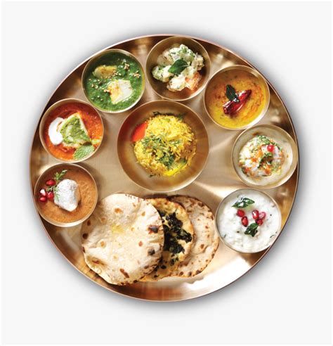 Indian Veg Thali Png Transparent Png Kindpng